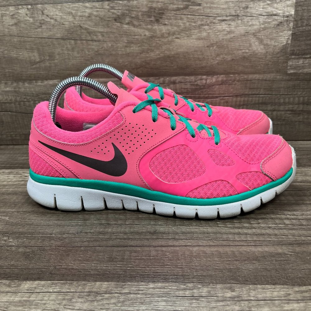 Nike Flex Run Pink Womens US Size 10 EUR 42 512108-602 Sneakers - Picture 1 of 9